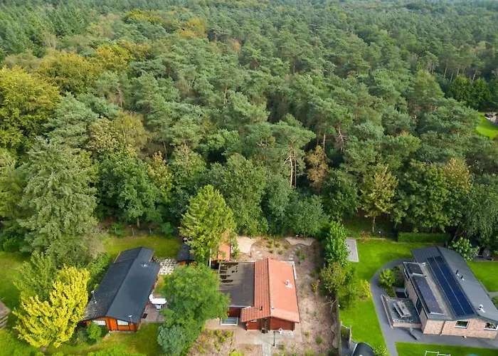 Tatil Evi Spacious Wooden With Infra-red Sauna At Veluwe Putten