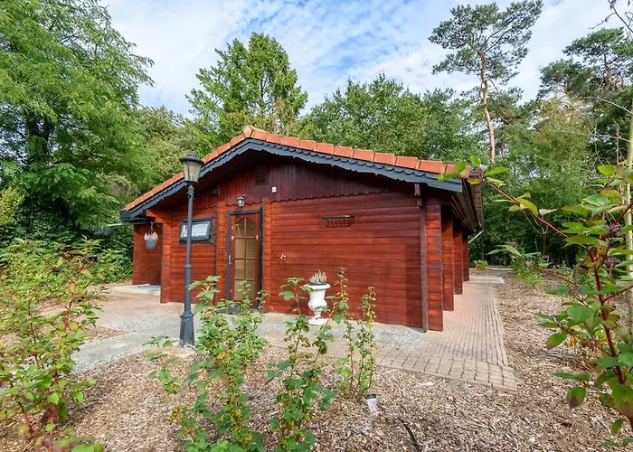 Spacious Wooden With Infra-red Sauna At Veluwe Tatil Evi