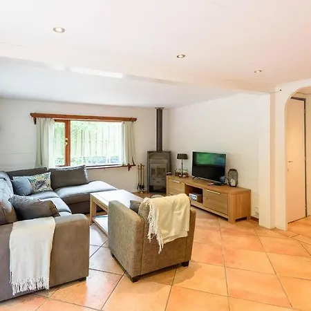 Spacious Wooden With Infra-red Sauna At Veluwe Putten
