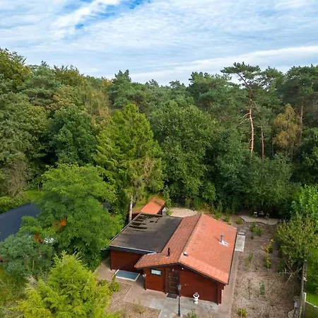 Feriehus Spacious Wooden With Infra-red Sauna At Veluwe