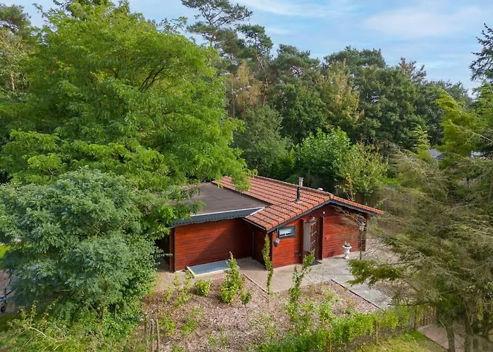 Spacious Wooden With Infra-red Sauna At Veluwe Semesterbostad Putten